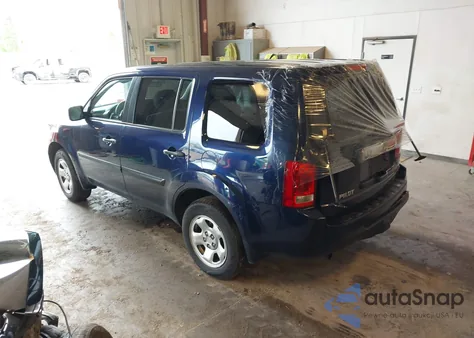 2013 Honda Pilot Lx from USA, damaged, VIN 5FNYF3H23DB039682